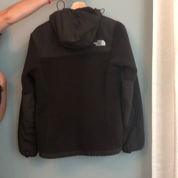 North Face brown hooded fleece - Picture 2 of 2